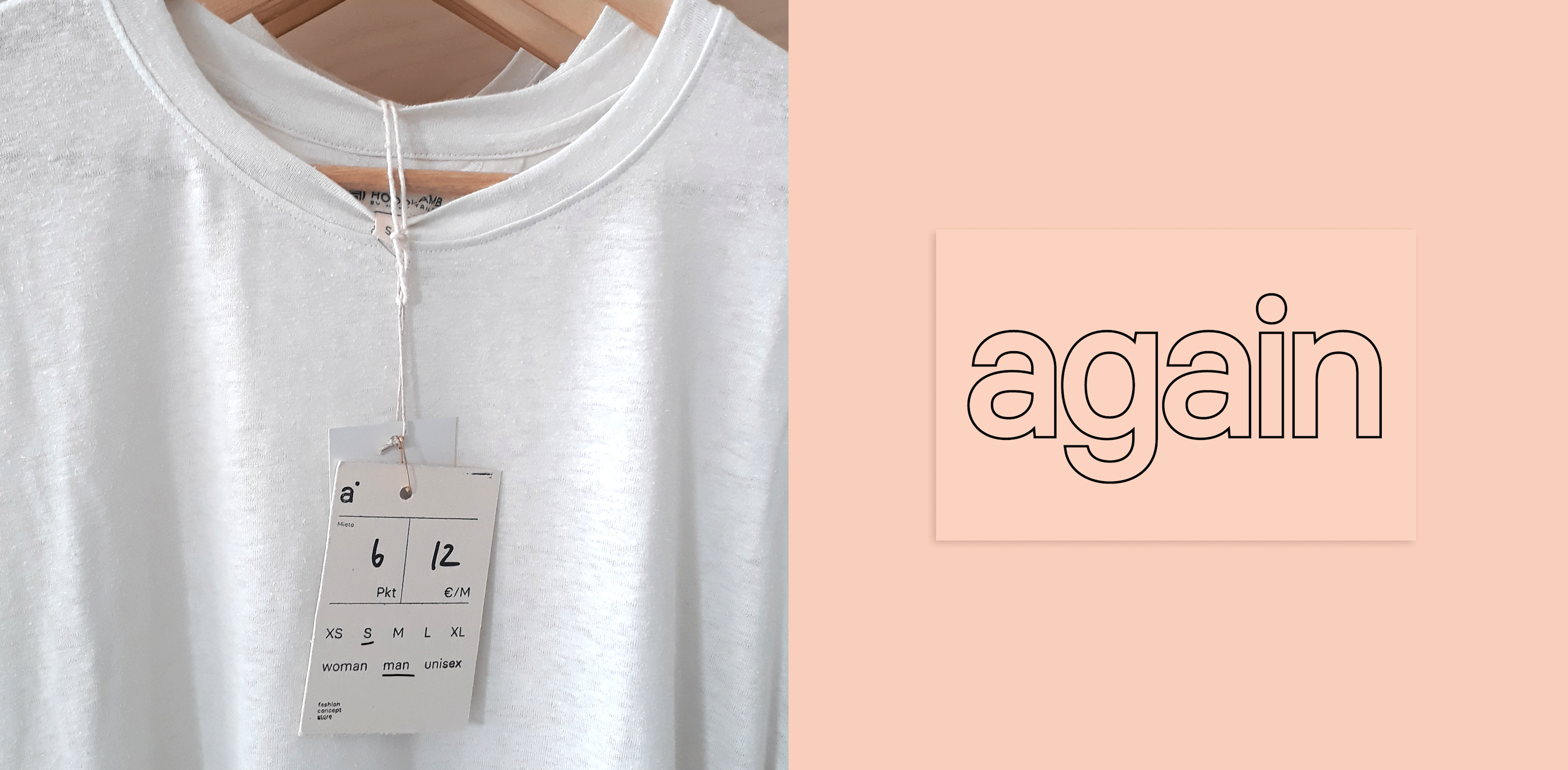 Projekt again – fashion concept store